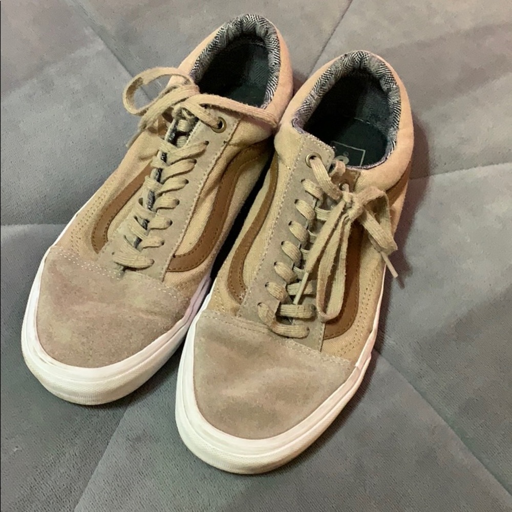 Vans, Brown Leather, Size 9.5 Men’s